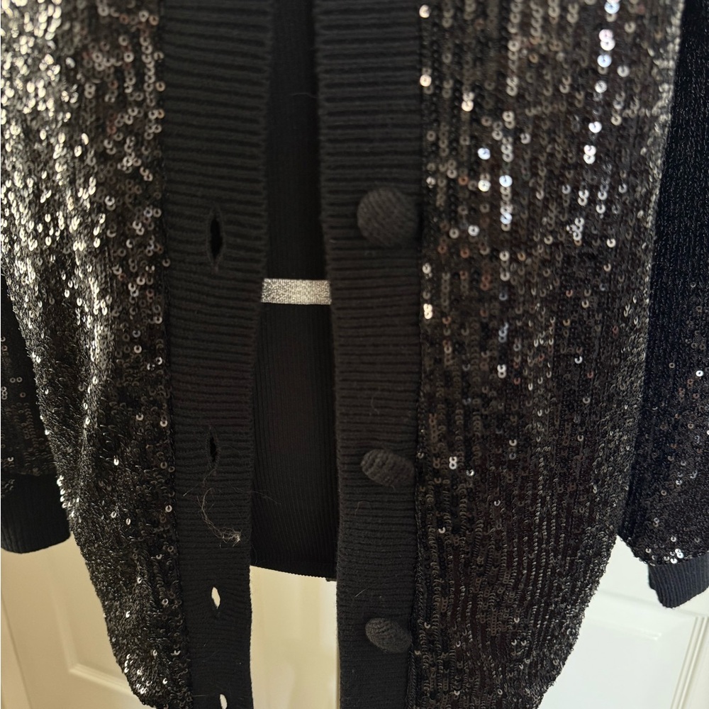 Inc Sequin Cardigan - image 6